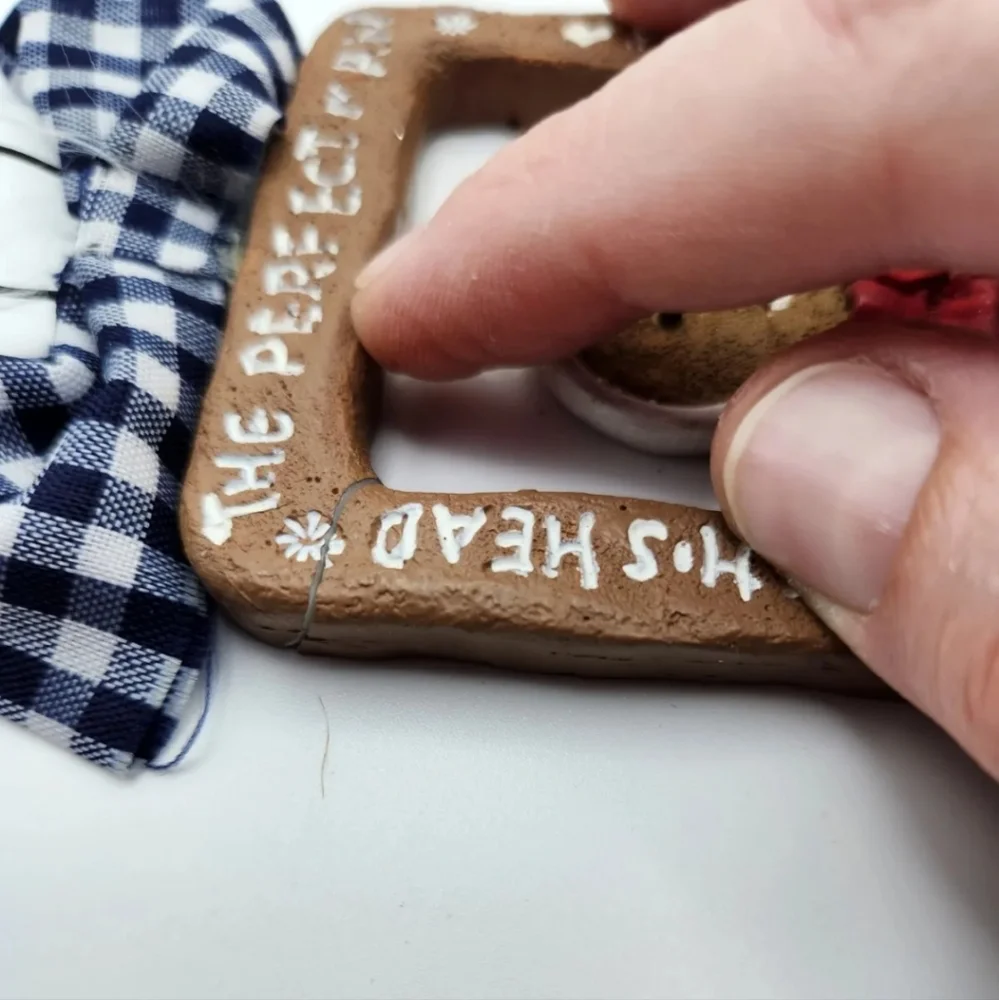 Christmas Ornament, Gingerbread Man, Perfect Man